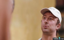 Petite blonde teens Khloe Kapri and Kyler Quinn anal fucked by their coach