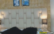 Busty Brunette Masturbate Pussy