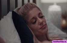 Charlotte Stokely and Sophie Sparks does masturating before sleeping